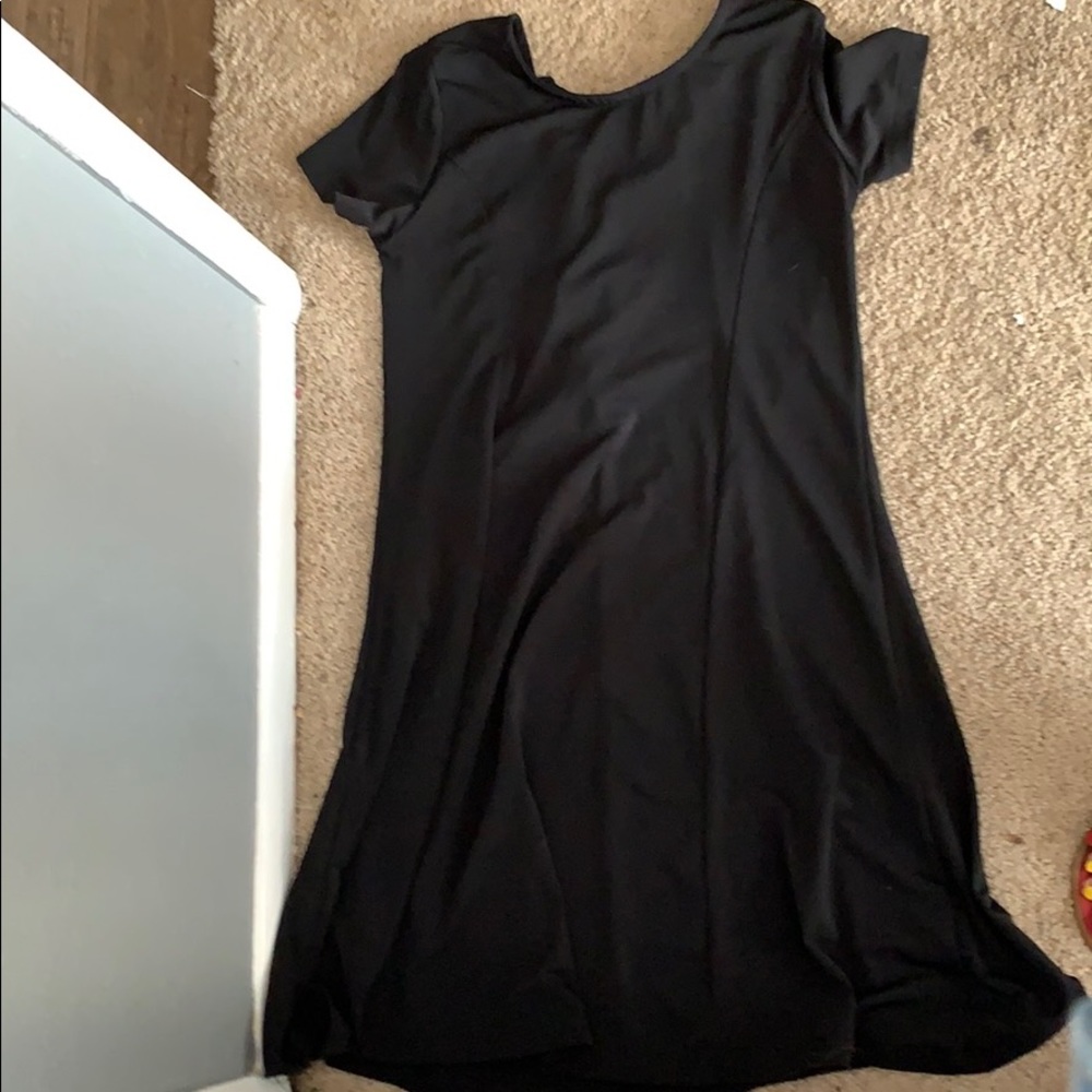 black dress